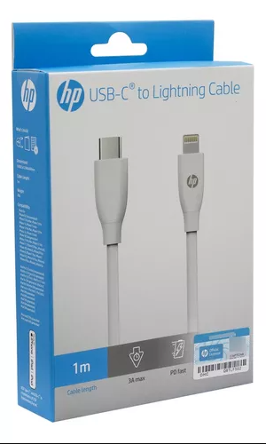 Cable USB-C a Lightning HP