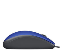 Cargar imagen en el visor de la galería, Mouse Logitech M110 SILENT, Confortable, Wired, Click Silencioso, Blue