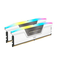 Cargar imagen en el visor de la galería, Memoria RAM Corsair Vengeance RGB DDR5, 32 GB(2x16GB), 5200 MT/s, CL40, White