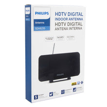 Cargar imagen en el visor de la galería, Antena Para Tv De Interior Coaxial UHF VHF HDTV - Philips