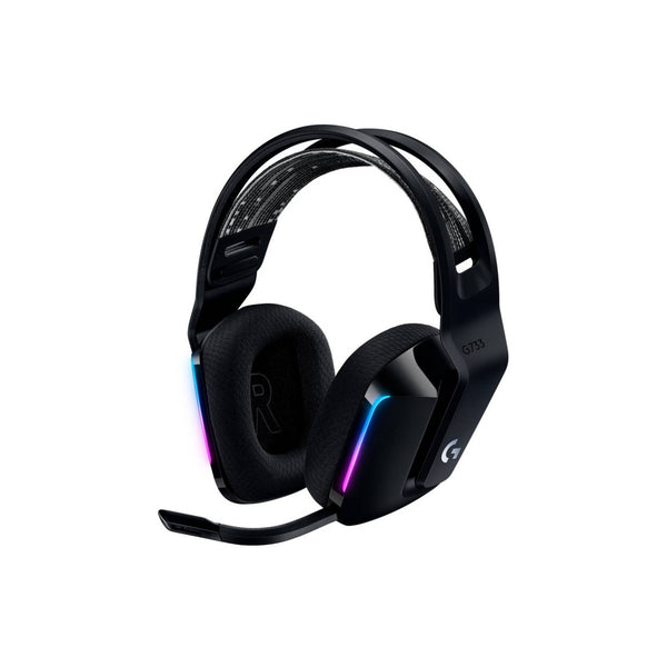 Headset Gamer Inalámbrico Logitech G733, Lightspeed, RGB, USB-C, Multiplataforma, Color negro
