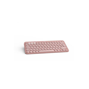 Teclado Bluetooth® Logitech Pebble Keys 2 K380s, estilizado y minimalista, Rose