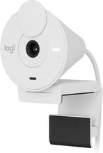 Cargar imagen en el visor de la galería, Webcam Logitech Brio 300, Full HD 1080p/30FPS, Micrófono Integrado, USB-C, Blanco