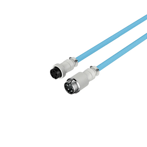 Cable en Espiral HyperX USB-C Azul Claro - Blanco