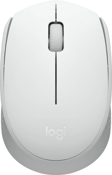 Mouse Inalámbrico Logitech M170, Ambidiestro, Receptor USB, Blanco