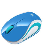 Cargar imagen en el visor de la galería, Mouse Mini inalámbrico, ultraportátil Logitech M187, Refresh Blue