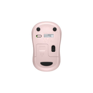 Mouse Logitech M220 Silent - Inalámbrico - USB - Rosa