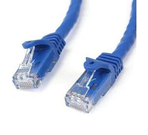 Cable de Red HP RJ-45 Categoría 6, 1Gbps, Largo 3 Metro, Azul