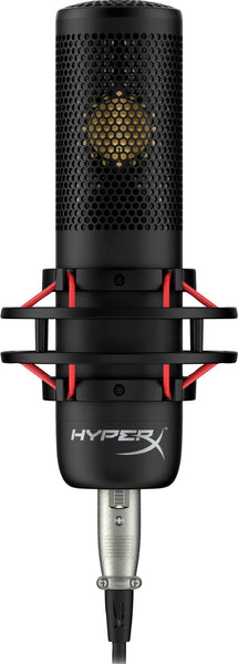 Micrófono Profesional HyperX ProCast, Condensador, Filtro Antipop, Wired, Negro