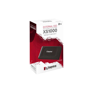 Unidad SSD Externa Kingston XS1000 2TB, USB 3.2 Gen 2, Hasta 1050MB/s