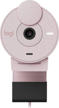 Cargar imagen en el visor de la galería, Webcam Logitech Brio 300, Full HD 1080p/30FPS, Micrófono Integrado, USB-C, Rosado