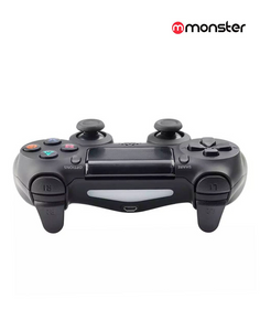 Control Inalámbrico PS4 Monster Games, Wireless d2.1+edr, Negro