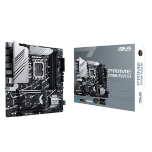 Placa Madre Asus PRIME Z790M-PLUS D4 (LGA1700, DDR4 2133/5333MHz, M.2 x3, microATX)