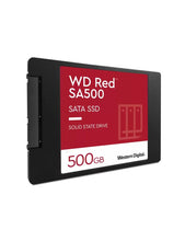 Cargar imagen en el visor de la galería, Unidad SSD para NAS WD Red™ SA500, 500GB, SATA SSD, 2.5″