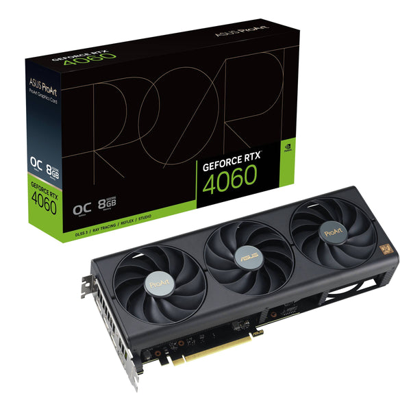 Tarjeta de Video ASUS ProArt Nvidia® GeForce® RTX™ 4060 OC Edition, 8GB GDDR6, 128-bit, PCI-e 4.0