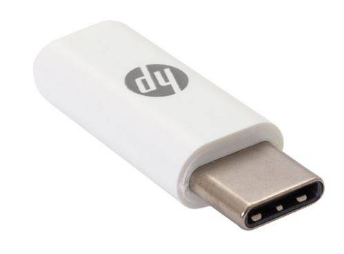 ADAPTADOR CABLE USB-C A MICRO USB DONGLE BLANCO