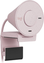 Cargar imagen en el visor de la galería, Webcam Logitech Brio 300, Full HD 1080p/30FPS, Micrófono Integrado, USB-C, Rosado
