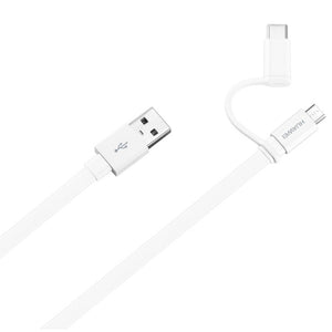 Cable de datos Huawei USB 2.0 a USB-A con adaptador USB-C