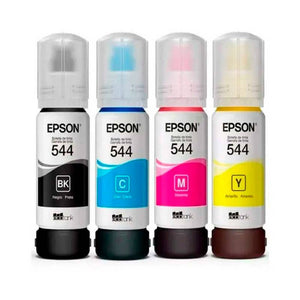 Pack de tintas Epson T544 4 colores Negro + Colores