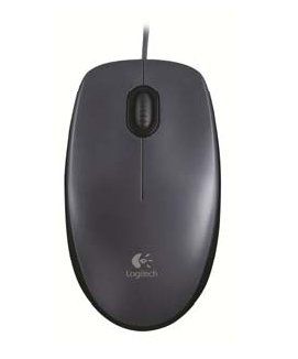 Mouse Logitech M90, Alámbrico, USB, 1000DPI, Negro - Mac/PC