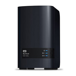Servidor Nas WD My Cloud EX2 Ultra NAS de 2 Bahías Hot Swap, 0TB, max. 16TB - no incluye Discos