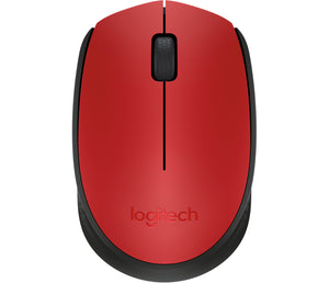 Mouse Logitech M170 Wireless, Rojo