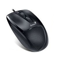 Mouse Genius alámbrico DX-150X, USB 1000 DPI optical, sensor Ergonomic, negro