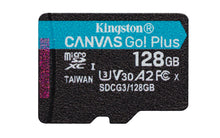 Cargar imagen en el visor de la galería, Tarjeta de memoria Kingston128GB microSD Canvas Go Plus  No Incluye Adapt