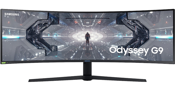 Monitor Curvo Samsung Odyssey G9, QLED 49", 1ms, 240Hz, FreeSync y G-Sync, Panel VA