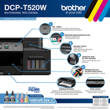 Cargar imagen en el visor de la galería, Impresora Multifuncional Brother DCP-T520W, Inyección de Tinta, Hasta 30ppm, Wi-Fi