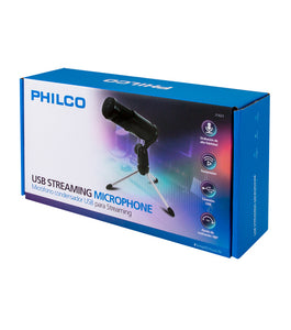 Micrófono USB con Trípode 26PLC31623 electroniKa Micrófono Philco