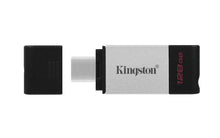 Cargar imagen en el visor de la galería, Pendrive Kingston DataTraveler 80, 128GB, USB-C, 200MB/s