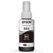 Cargar imagen en el visor de la galería, Botella Epson T644 Negra Tinta T664120