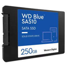 Cargar imagen en el visor de la galería, Unidad de Estado Sólido Western Digital WD Blue SA510, 250GB, Lectura 555MB/s Escritura 440MB/s