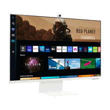 Cargar imagen en el visor de la galería, Samsung Smart Monitor M8 32″ 4K Streaming Tv Y Cámara Slimfit LS32BM801ULXZS