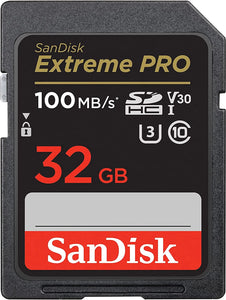 MEMORIA SD SANDISK EXTREME PRO 32GB UHS-I 633X - 100MB/S