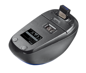 Mouse Trust Yvi Wireless Blue, Cobertura inalámbrica de 8 mts *Producto disponible en 48 horas hábiles*