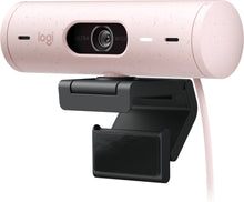 Cargar imagen en el visor de la galería, Cámara Web Logitech Brio 500, Full HD 1080p, Micrófono Integrado, USB-C, Rosa