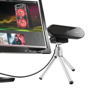 Cargar imagen en el visor de la galería, Webcam Trust Tyro, Full HD, 30fps, Compatible con Windows y Mac, Negro *Producto disponible en 48 horas hábiles*