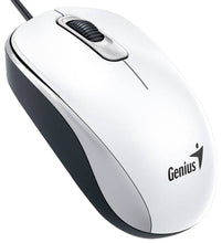 Cargar imagen en el visor de la galería, Mouse Genius DX-110, USB, Óptico, 3 botones, Ambidiestro, Blanco