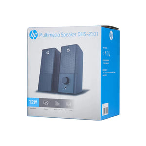 Parlante Multimedia HP DHS-2101, Wired, 2 x 3W, Conexión USB, Negro