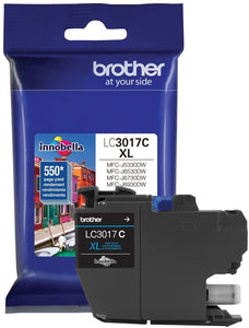 Brother LC3017C Cartucho de tinta cian de alto rendimiento