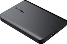 Cargar imagen en el visor de la galería, Disco Externo Toshiba 1TB 2.5&quot; USB 3.0 Canvio Basics Black
