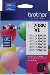 Cartridges de Tinta Brother Magenta LC203M - Alto Rendimiento