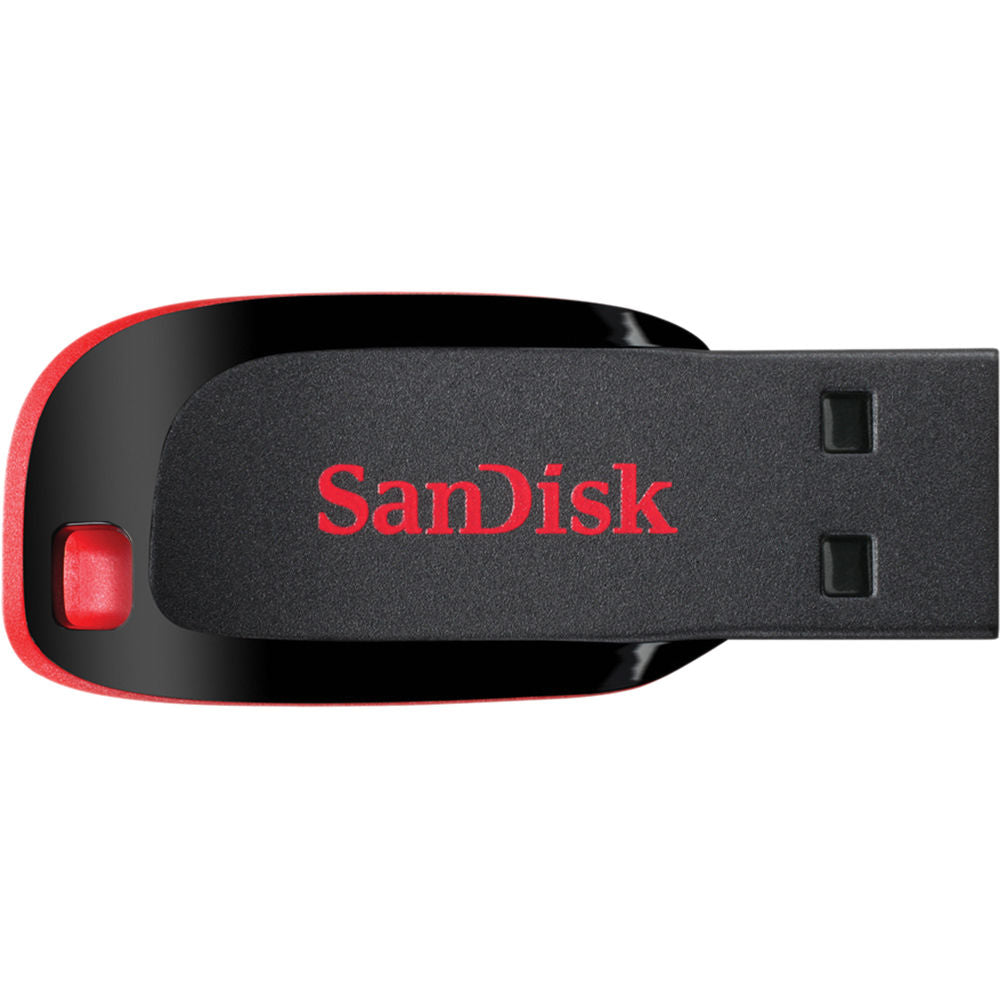 Pendrive 128GB Sandisk USB 2.0 Cruzer Blade, Negro – G-Games