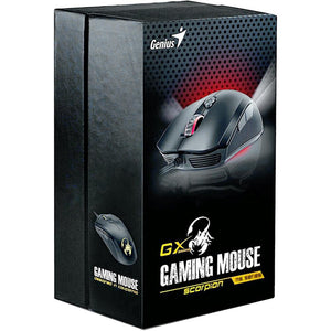 Mouse Gamer Genius Gaming Scorpion M6-400 USB Iluminacion 7 Colores