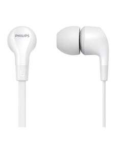 Audífonos Philips In-Ear TAE1105WT, Jack 3.5mm, Controlador 8.6mm, Blanco