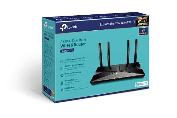AX1800 Doble Banda Wi-Fi 6 Router
