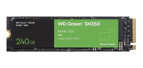 Disco SSD 240Gb Green NVME SN350 SSD M.2