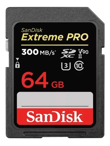 TARJETA DE MEMORIA SD SANDISK EXTREME PRO 64 GB